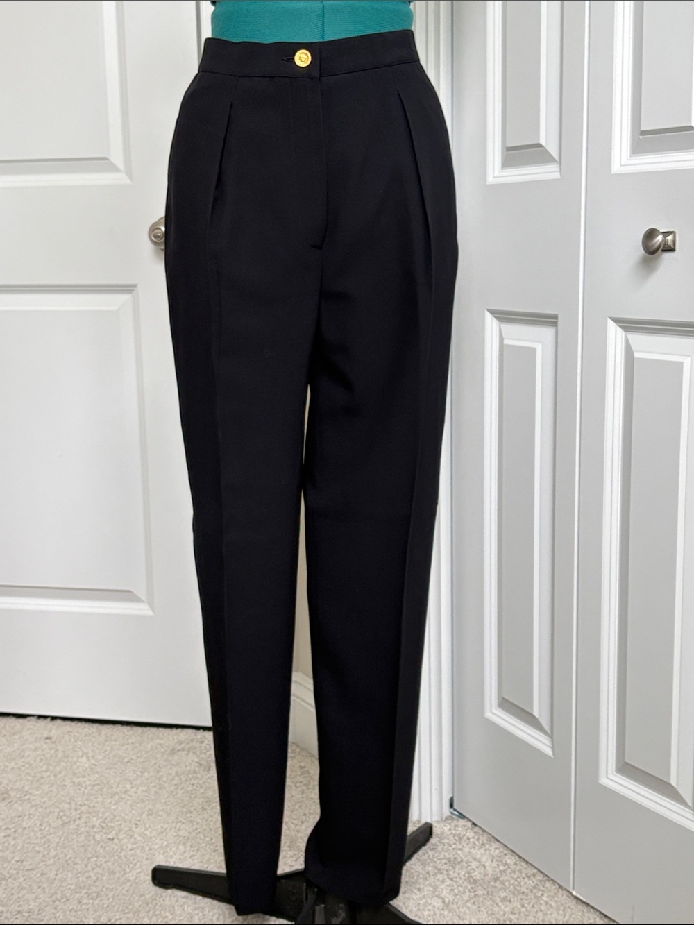 Chanel Vintage High-Waist Wool Pants - Early 1990’s